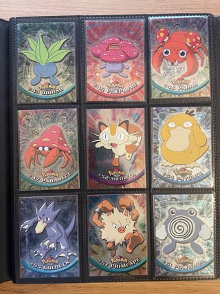 Conjunto Pokémon Topps Brilhantes Inglês