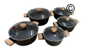 Batteria Pentole 10 Pezzi