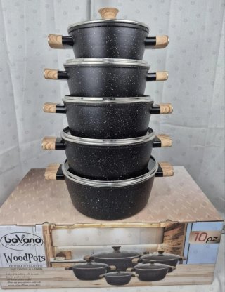 Batteria Pentole 10 Pezzi