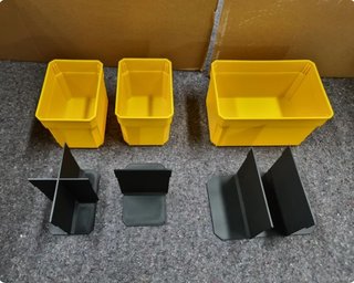 Stanley - 10x Separadores de cajas 92mm Profundo