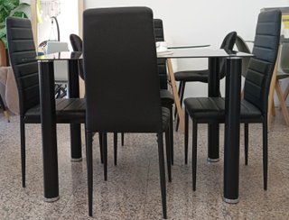 ̈Mesa ·comedor + 4 sillas, Cómodas ̈. !En Oferta¡