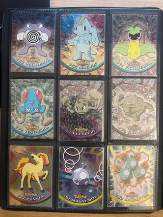 Conjunto Pokemon Topps Brilhantes Inglês