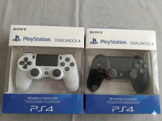 Mando Dualshock PS4 Blanco y Negro