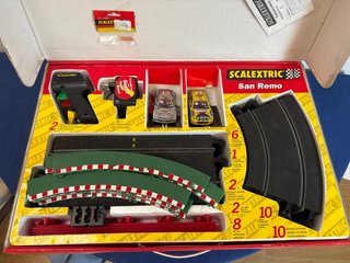 Lote 3 Cajas Scalextric San Remo