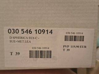 Sandalias cuña beige y doradas T39 sin estrenar