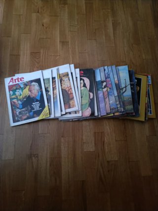 N.30 riviste ARTE dal 1982 al 1992