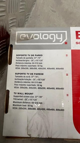 Soporte TV Pared Evology EVO-466