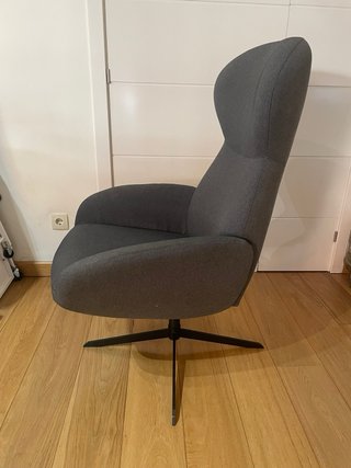 Butaca Oficina Giratoria Tela