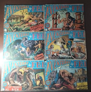 30 CÓMICS ORIGINALES DE AVENTURAS DEL FBI