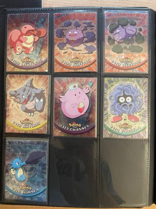 Conjunto Pokemon Topps Brilhantes Inglês