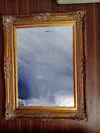 Splendido telaio dorato per quadri