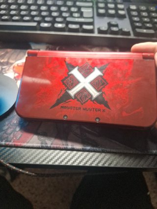New Nintendo 3DS LL Monster Hunter X Edición Japon