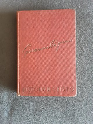 Libro antiguo 1952 Historia de Cristo