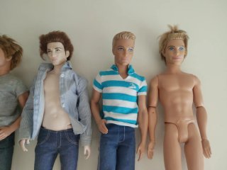 Lote 5 Muñecos Ken Mattel 2009-2010