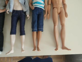 Lote 5 Muñecos Ken Mattel 2009-2010