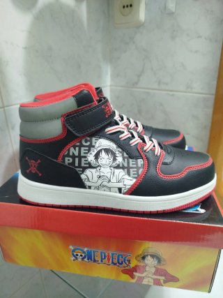 Zapatillas altas One Piece Luffy