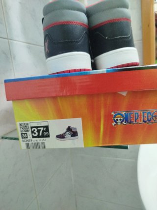 Zapatillas altas One Piece Luffy