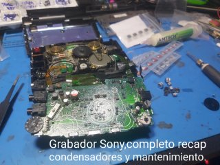 Servicio reparación de grabadoras cassette
