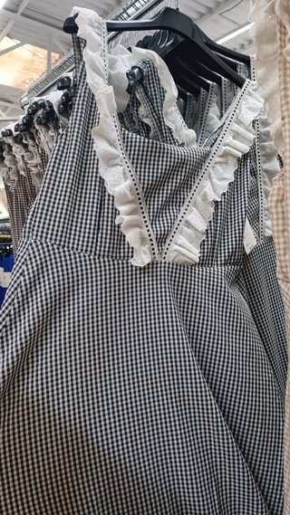 Bata rociera vichy amarilla TU