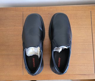 Zapatos Panter Piel Negro invierno Talla 42
