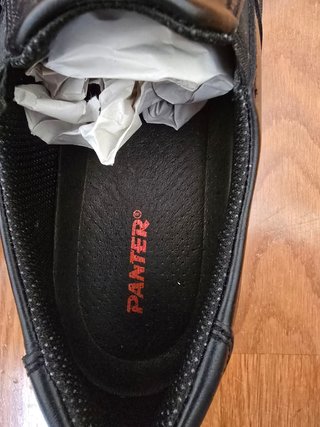 Zapatos Panter Piel Negro invierno Talla 42