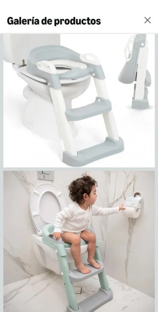 Adaptador WC Escalera Infantil Nuevo. Sin uso.