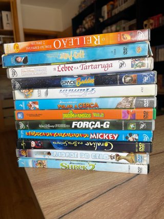 Conjunto DVDs em Português