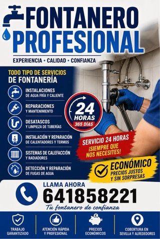 Trabajos de fontaneria