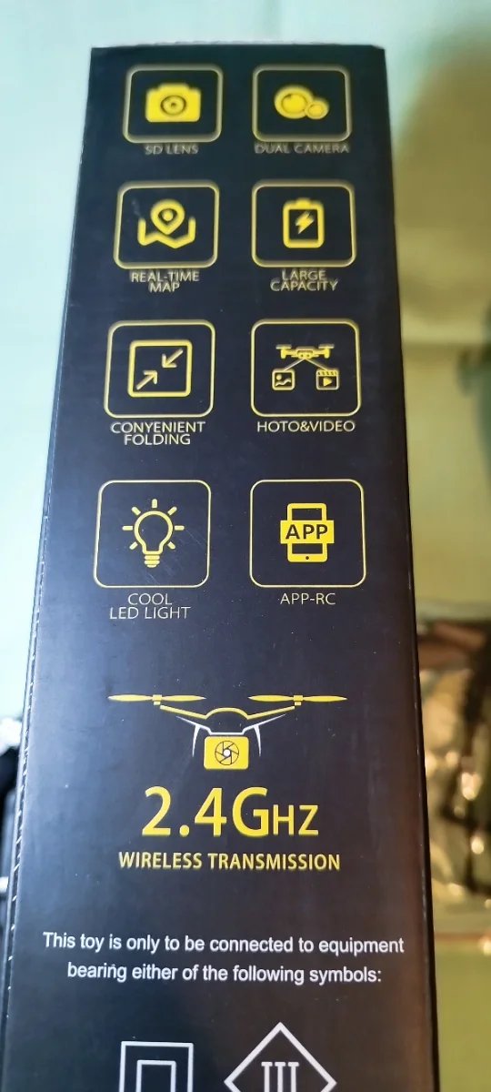 Dron E88 PRO con control remoto
