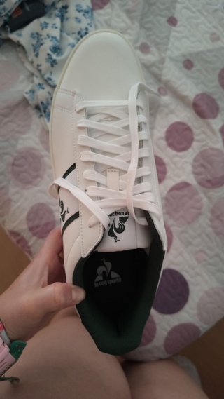 Deportivas Le Coq Sportif Blancas y Verdes