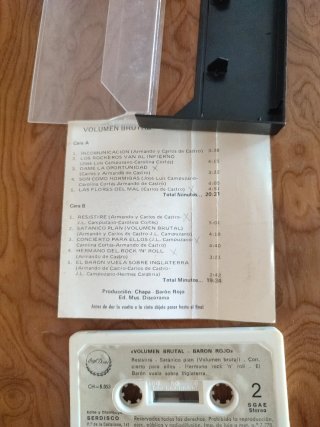 Barón Rojo – Volumen Brutal Cassette Original