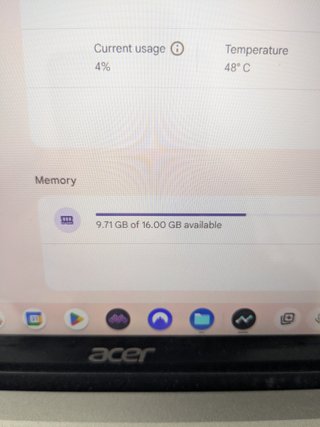 Acer Chromebook 714 Plata