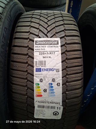 Neumático Bridgestone Weather Control A005 EVO 225