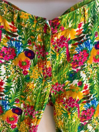 Pantalón Kimeika Estampado Tropical