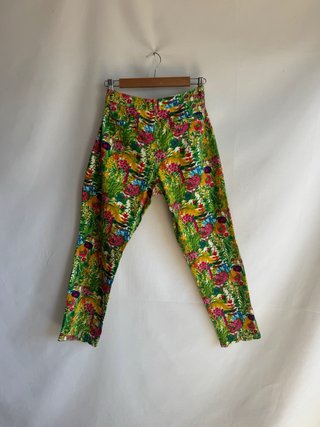 Pantalón Kimeika Estampado Tropical
