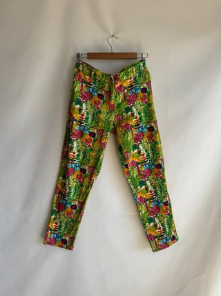 Pantalón Kimeika Estampado Tropical