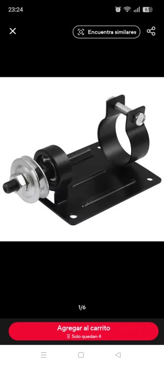 Soporte para lijadora de taladro