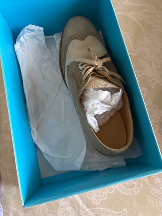 Zapato comunión María Catalan beige T.38
