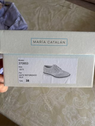 Zapato comunión María Catalan beige T.38
