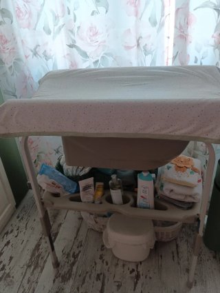 Cambiador bañera bebé con diseño de animales