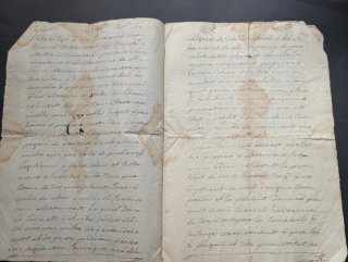 Manuscrito Carlos IV Sellado