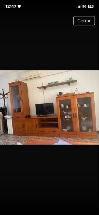 Mueble de salón para TV de madera