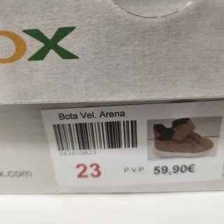 Botas Geox T23 como nuevas