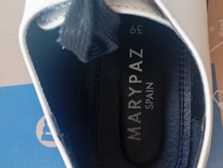 Zapatos blancos plataforma vestir
