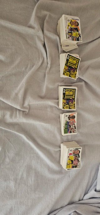 Lote cromos y cartas fútbol