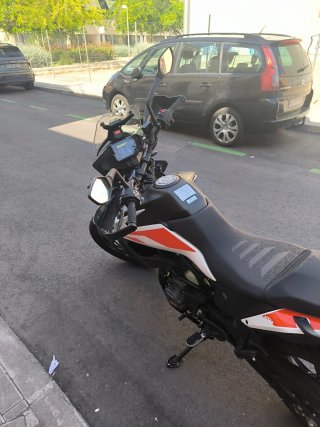 KTM 390 Adventure Naranja/Blanco