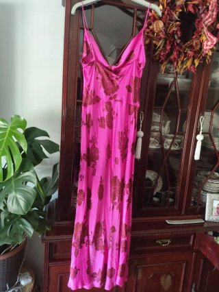Vestido Zara XL, lencero