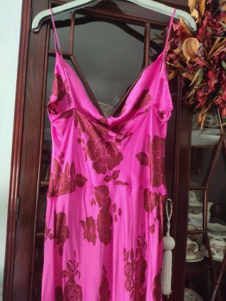 Vestido Zara XL, lencero