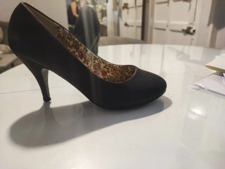 Zapatos de tacón negros