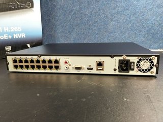 Registrador NVR PoE+ TRENDnet 16 canales 4K